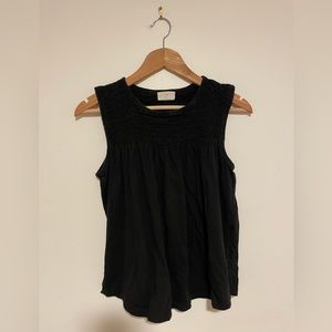 t.la XS Black Sleeveless Top